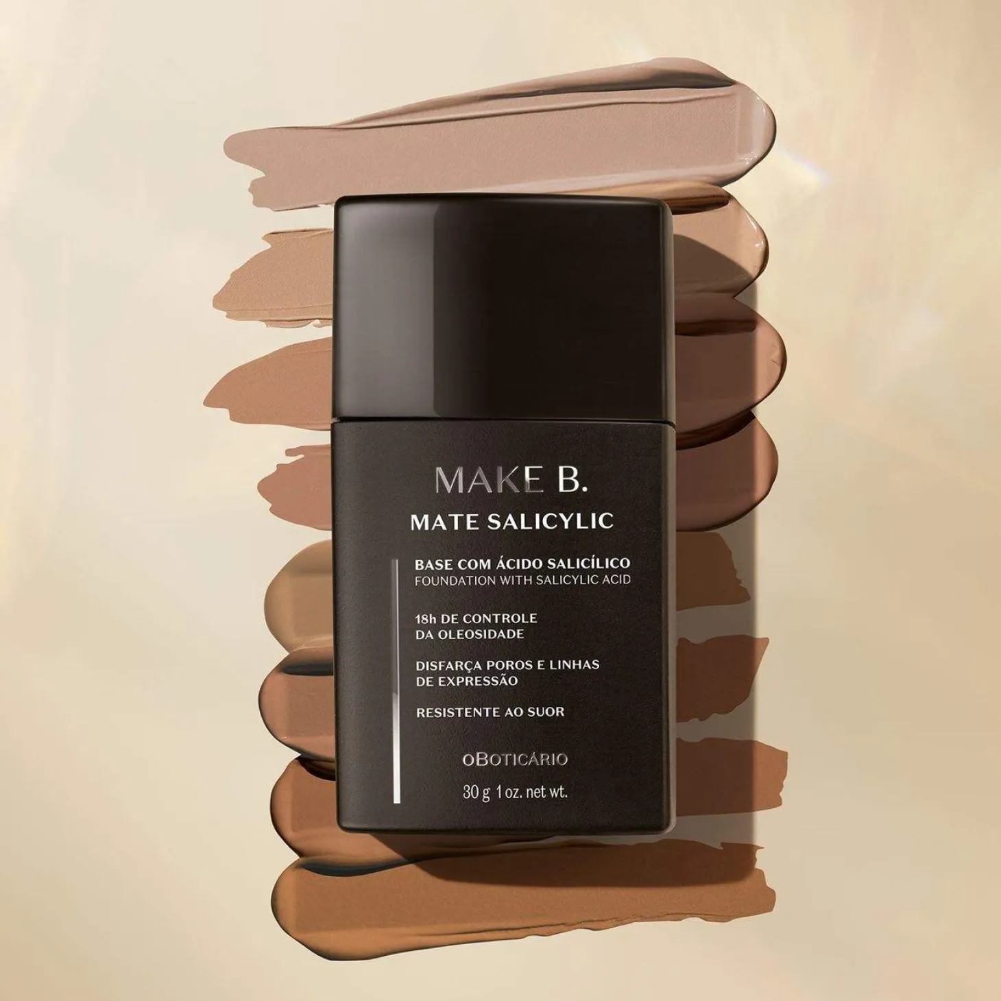 Base Líquida Mate Salicílico 30 g. Make B