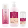 BODY SPLASH BEIJINHO 200ML +LOCION HIDRATANTE CORPORAL BEIJINHO 400ML+DESODORANTE ANTITRANSPIRANTE ROLL-ON BEIJINHO 55ML CBEM