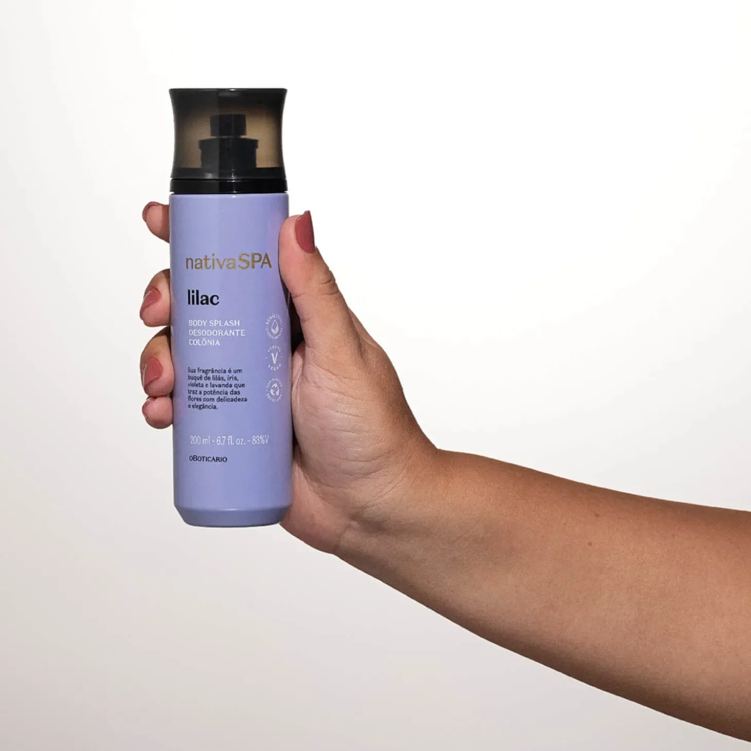 BODY SPLASH LILA 200 ML NATIVA SPA