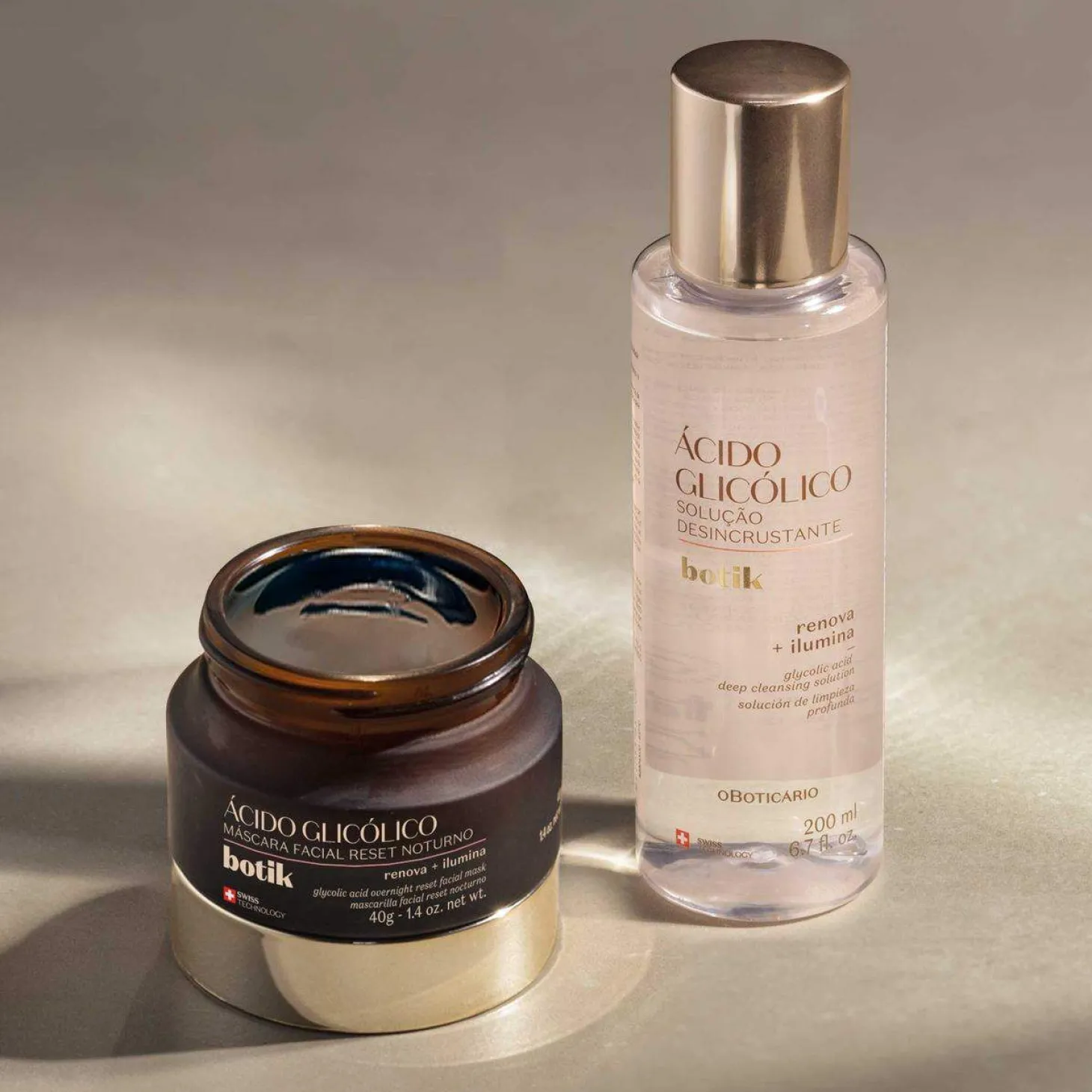 BOTIK COMBO MASCARA FACIAL NOCTURNA + SOLUCION DESINCRUSTANTE ACIDO GL