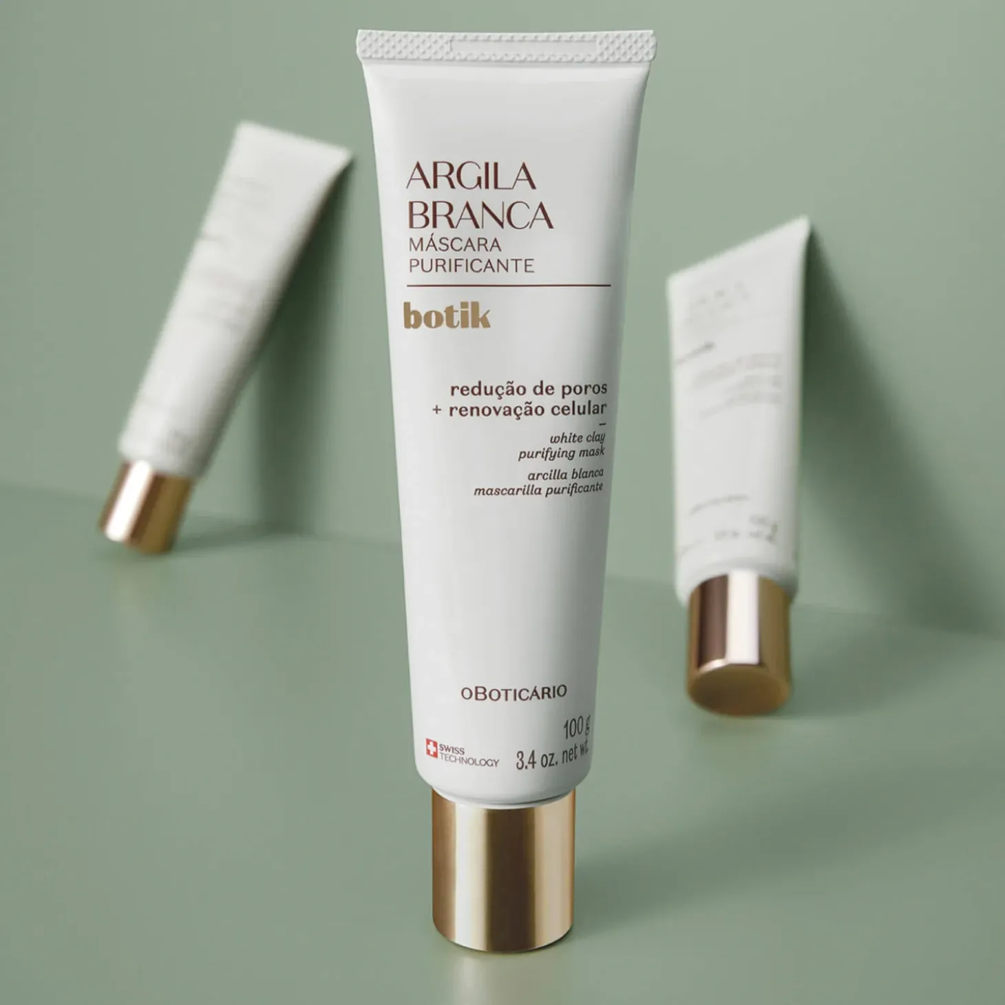 Botik Mascara Purificadora Argila Blanca 100G