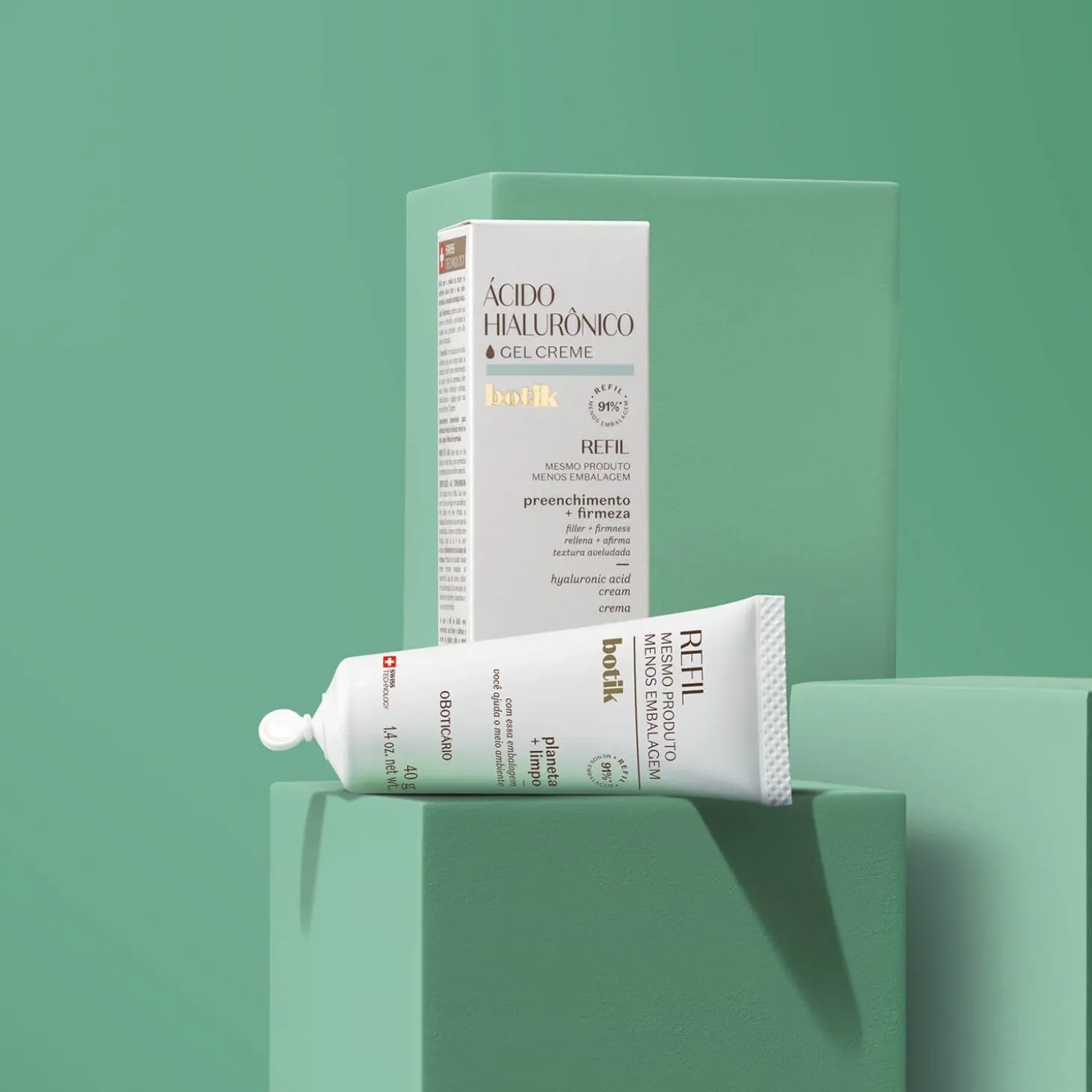 Botik Refil Gel Crema Acido Hialuronico 40G