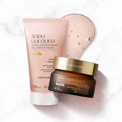 Combo Botik mascara facial nocturna + Gelatina de limpieza facial acido glicólico