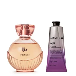 COMBO INCIAL PERFUMERIA LIZ E HIDRATACIÓN PARA MANOS ACAI