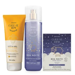 Combo para de cuidado corporal Cuide-se bem