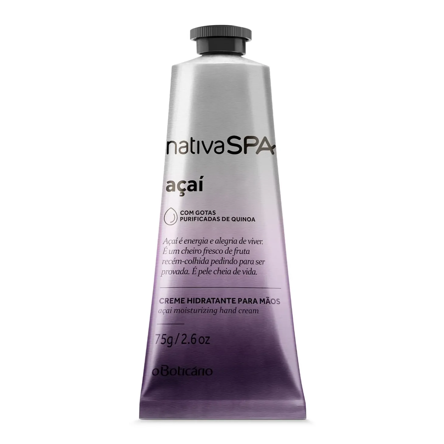 Crema Hidratante Para Manos Corporal Acai 75G Nativa Spa