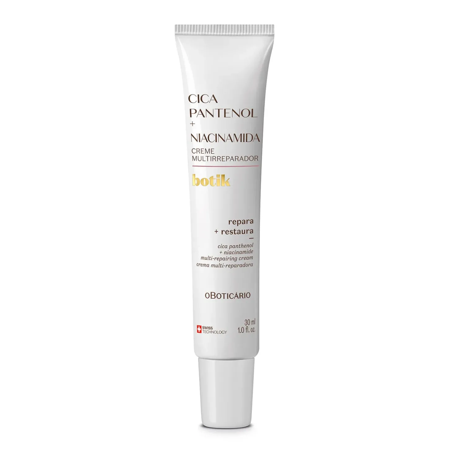 Crema Multireparadora Cica Pantenol/Niacinamida 30Ml Botik