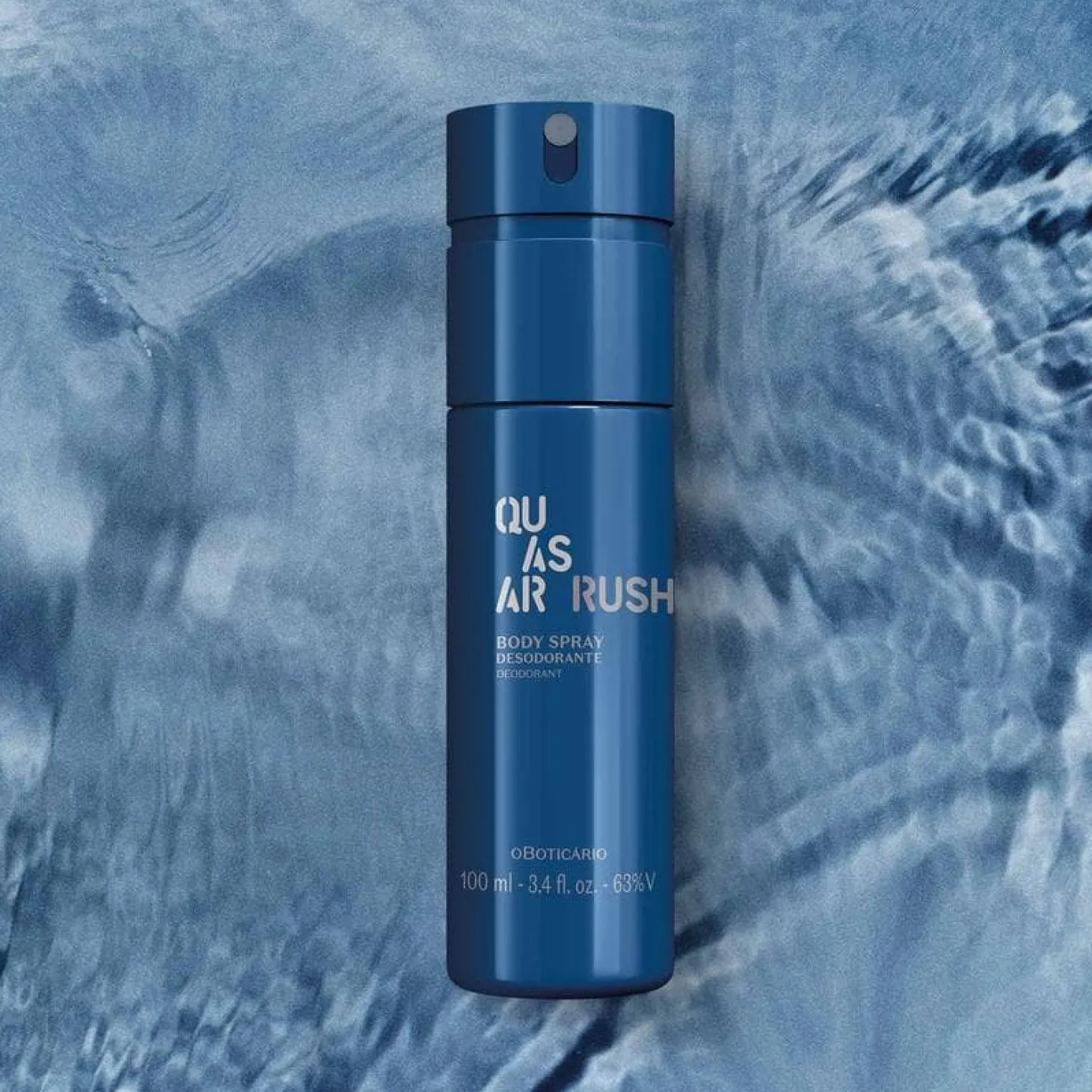 Desodorante body spray de hombre rush 100ml QUASAR