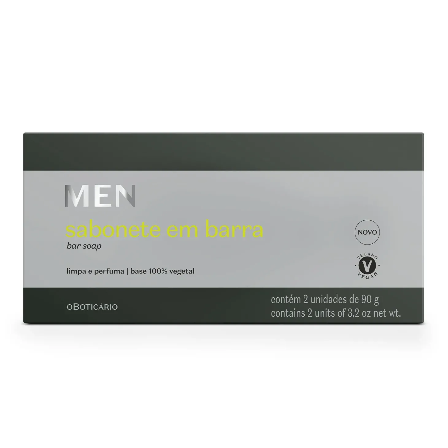 Jabón en barra para el cuerpo 2X90G Men