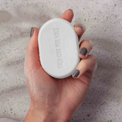 Jabón en barra rosa & algodón 2x80 Cuide-se bem