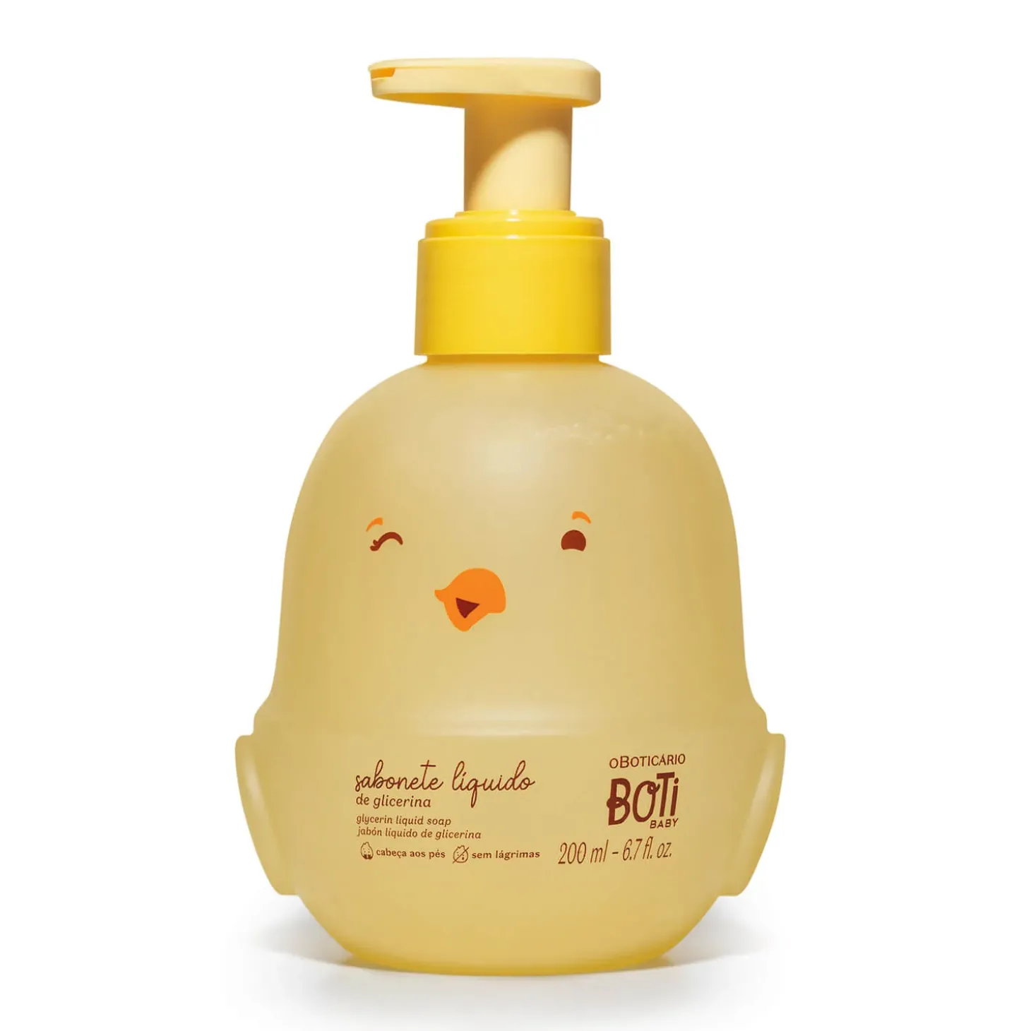 Jabón Líquido de bebé para el cuerpo y cabello Glicerina 200ml Boti Baby