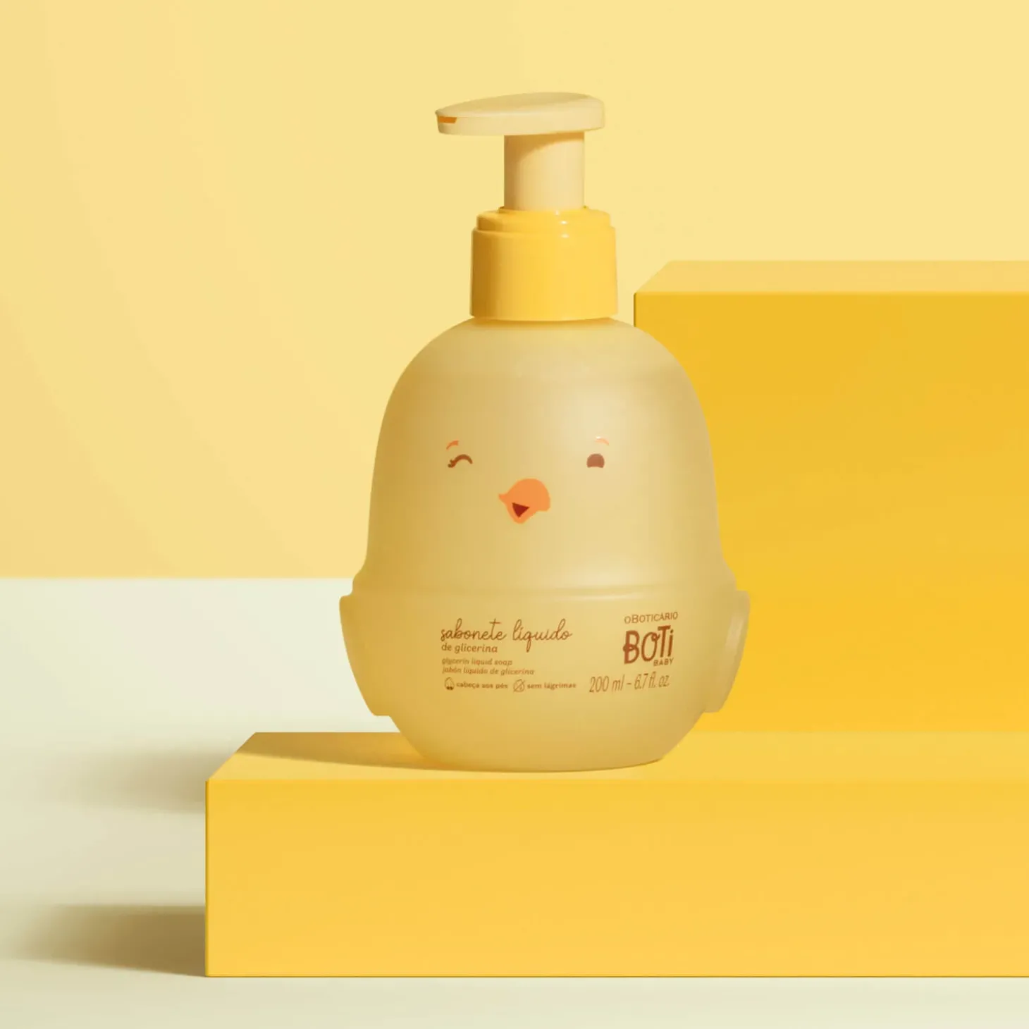Jabón Líquido de bebé para el cuerpo y cabello Glicerina 200ml Boti Baby