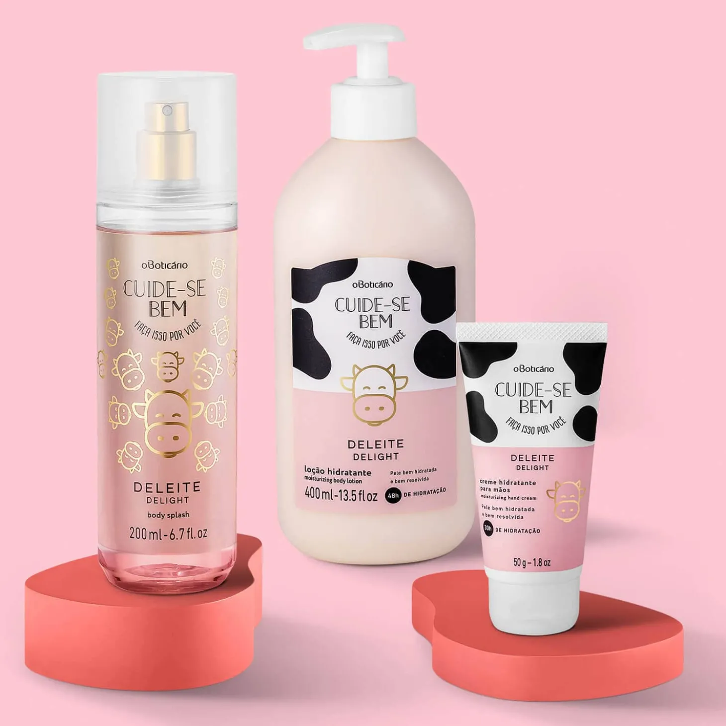 Kit de cuidado corporal para mujer Cuide-se-Bem