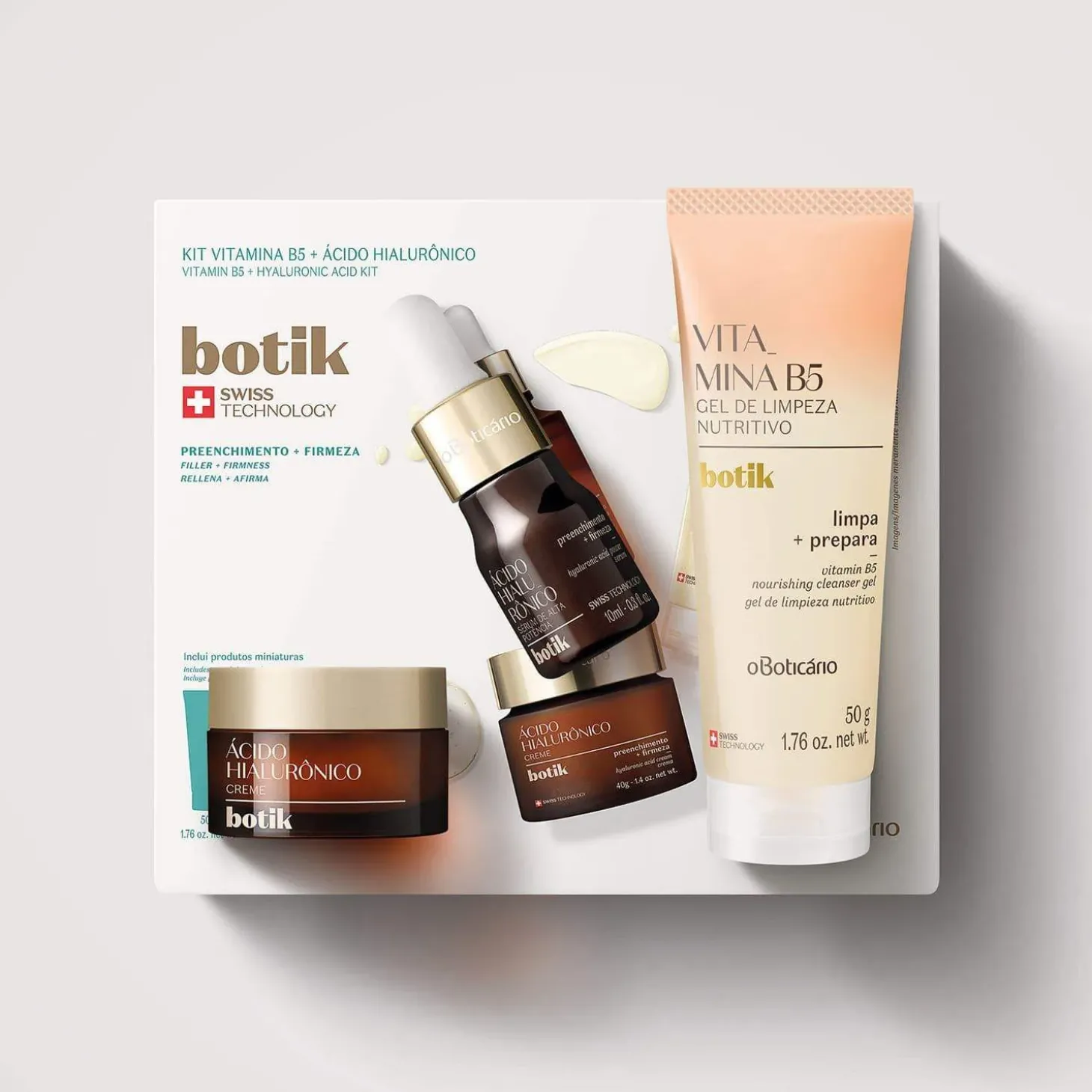 Kit de cuidado facial con Vitamina B5