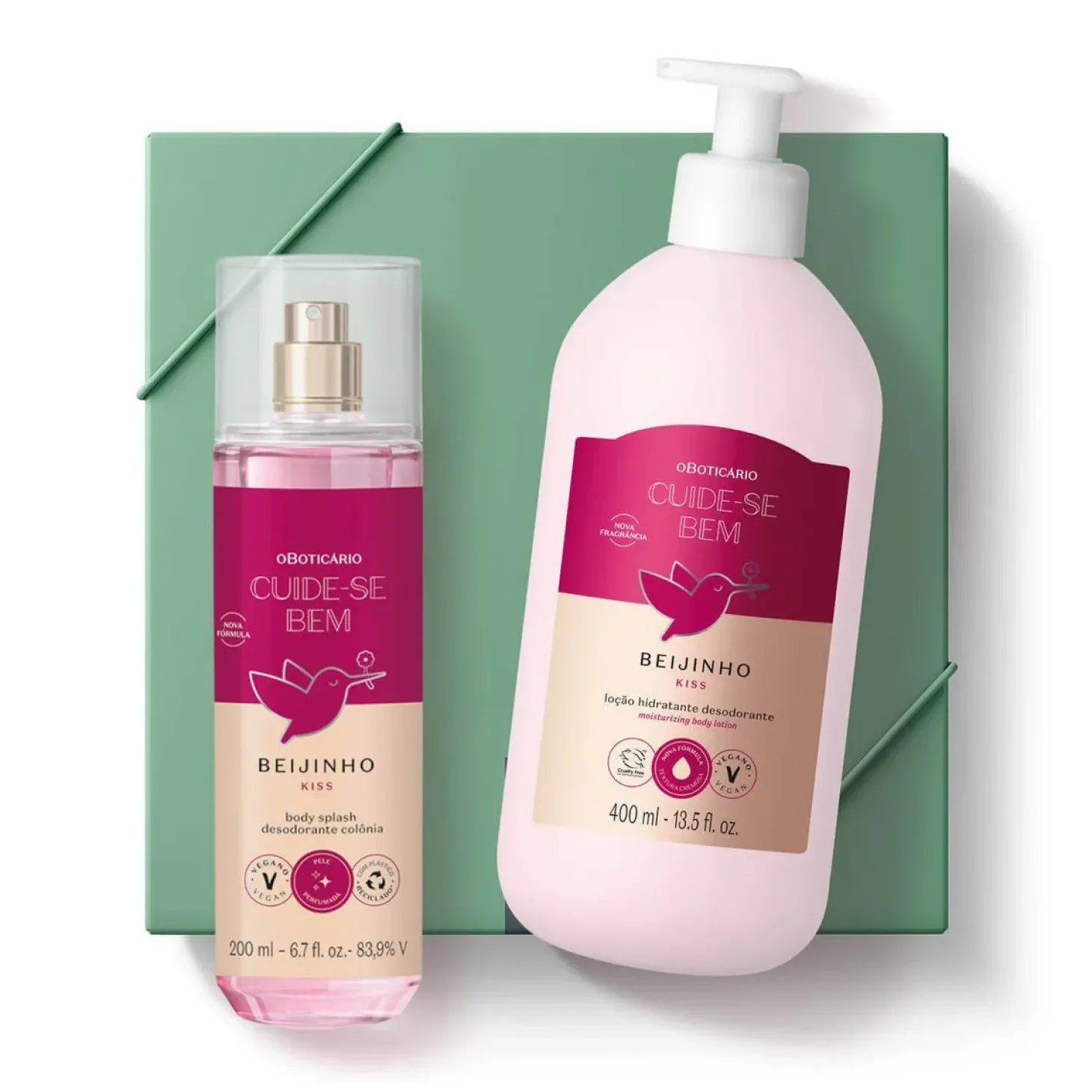 Kit de regalo de belleza Cuide se bem Beijihno