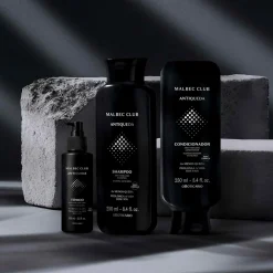 KIT DE REGALO PADRES MALBEC CLUB ANTi CAIDA: SHAMPOO 250ML + CONDICIONADOR 250ML + TÔNIC