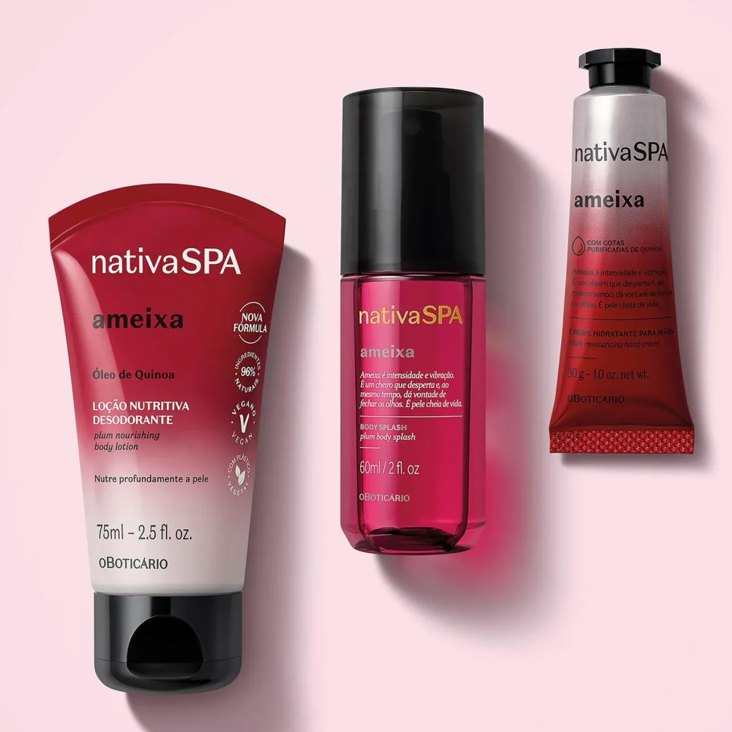 Kit de regalo para mujer Mini Kit Nativa Spa Ameixa Nativa SPA