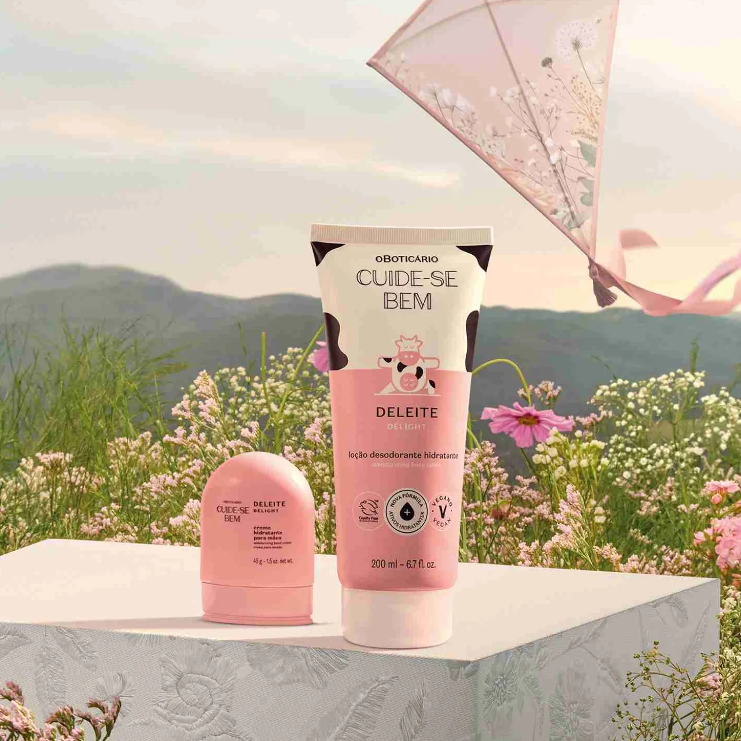 Kit de regalos para el día de la madre Cuide se bem Deleite