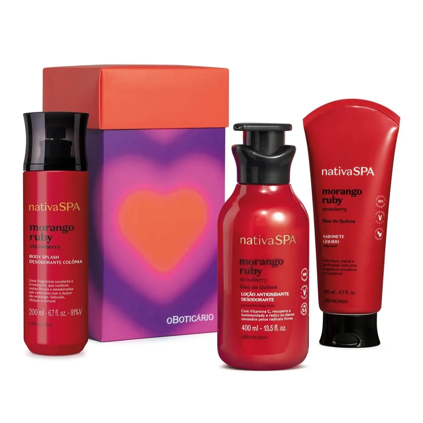 KIT NSPA MORANGO RUBY AMOR Y AMISTAD 2023