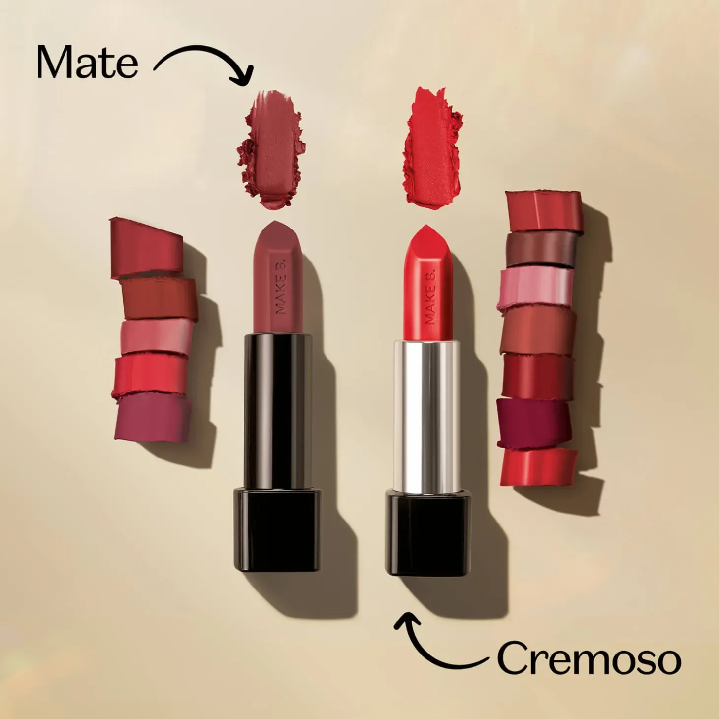 Labial cremoso acido poliglutamico Make B.