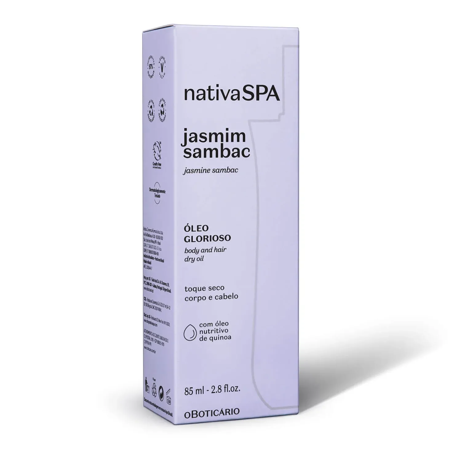 ÓLEO CORPORAL JASMIN SAMBAC 85ml NSPA
