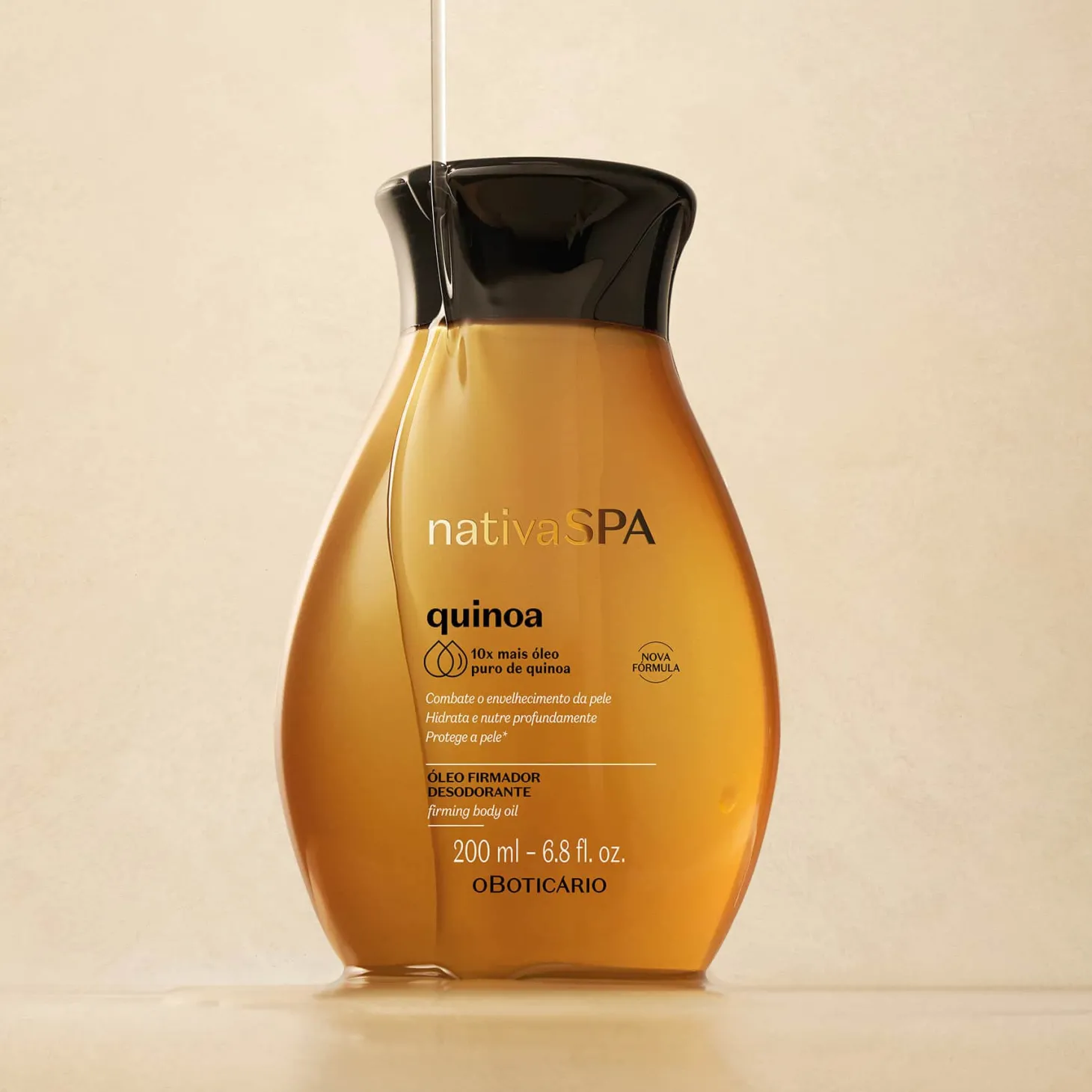 Óleo hidratante corporal Quinoa 200Ml Nspa