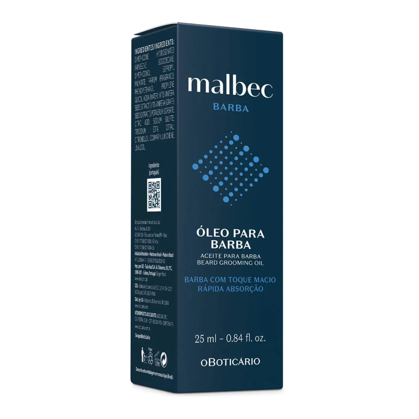 Óleo para la barba 25 ML Malbec Club
