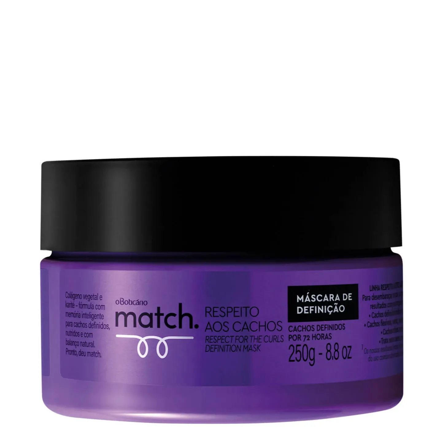 MASCARA CAPILAR RESPETO A LOS RIZOS 250G MATCH