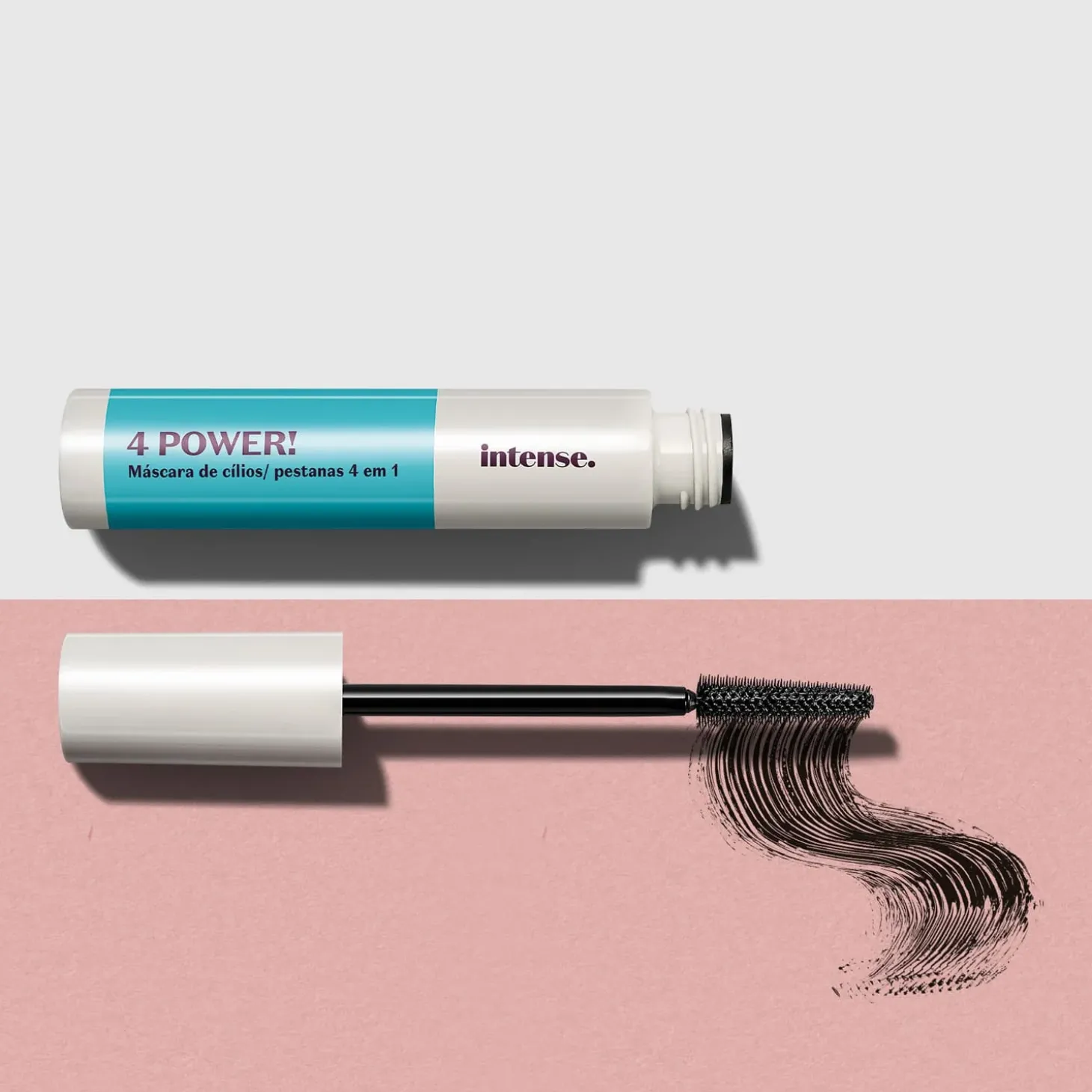 MASCARA DE PESTAÑAS NEGRA 4POWER 11g INTENSE