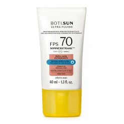 Protector solar facial diario antioxidante ultra fluido fps 70 40ml botisun